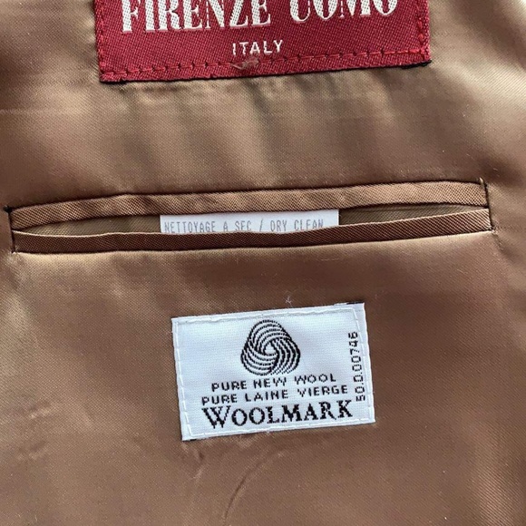 Vintage Oversized 100% Wool Blazer - Picture 6 of 6